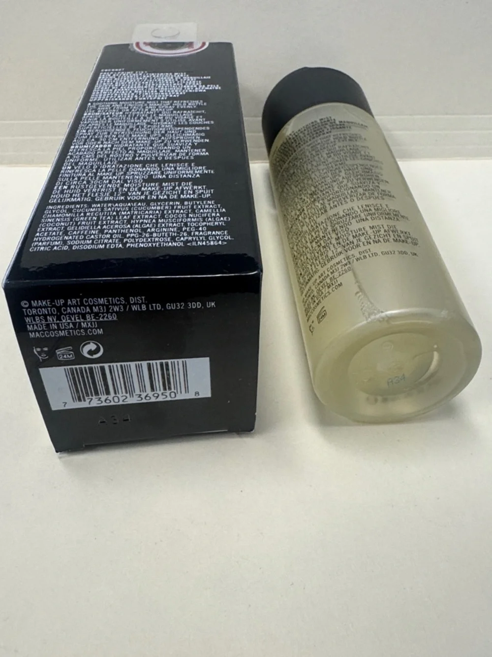 MAC Prep+Prime Fix+ Coconut Setting Spray 3.4oz NIB $34
